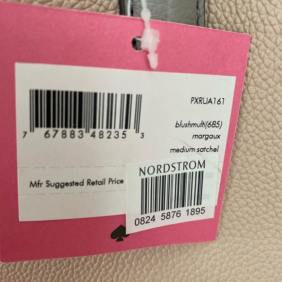 Kate Spade Margaux Satchel in Blushmulti NWT - Picture 2 of 16